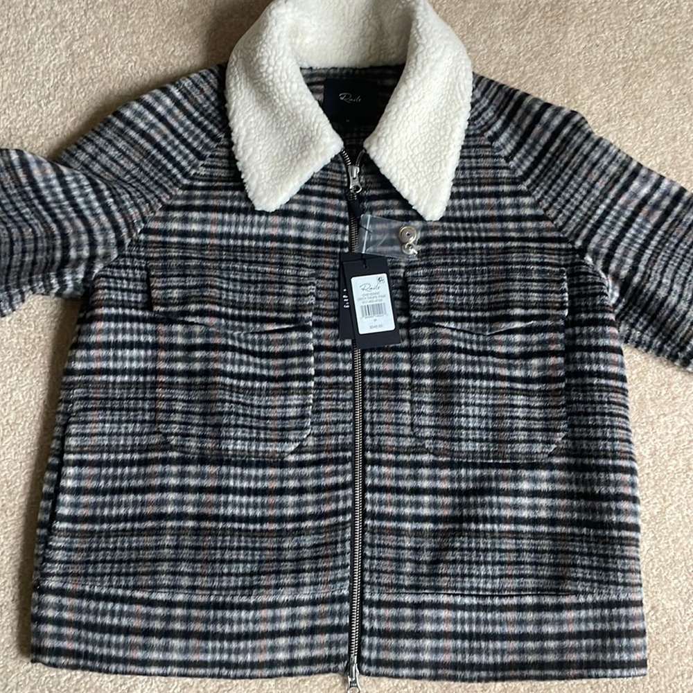 Brand new rails Cheyenne wool blend coat